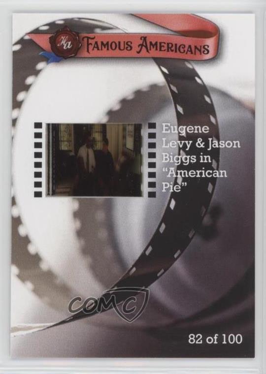 2021 Historic Auto Famous Americans Film Clips /100 Eugene Levy Jason Biggs 0q6s