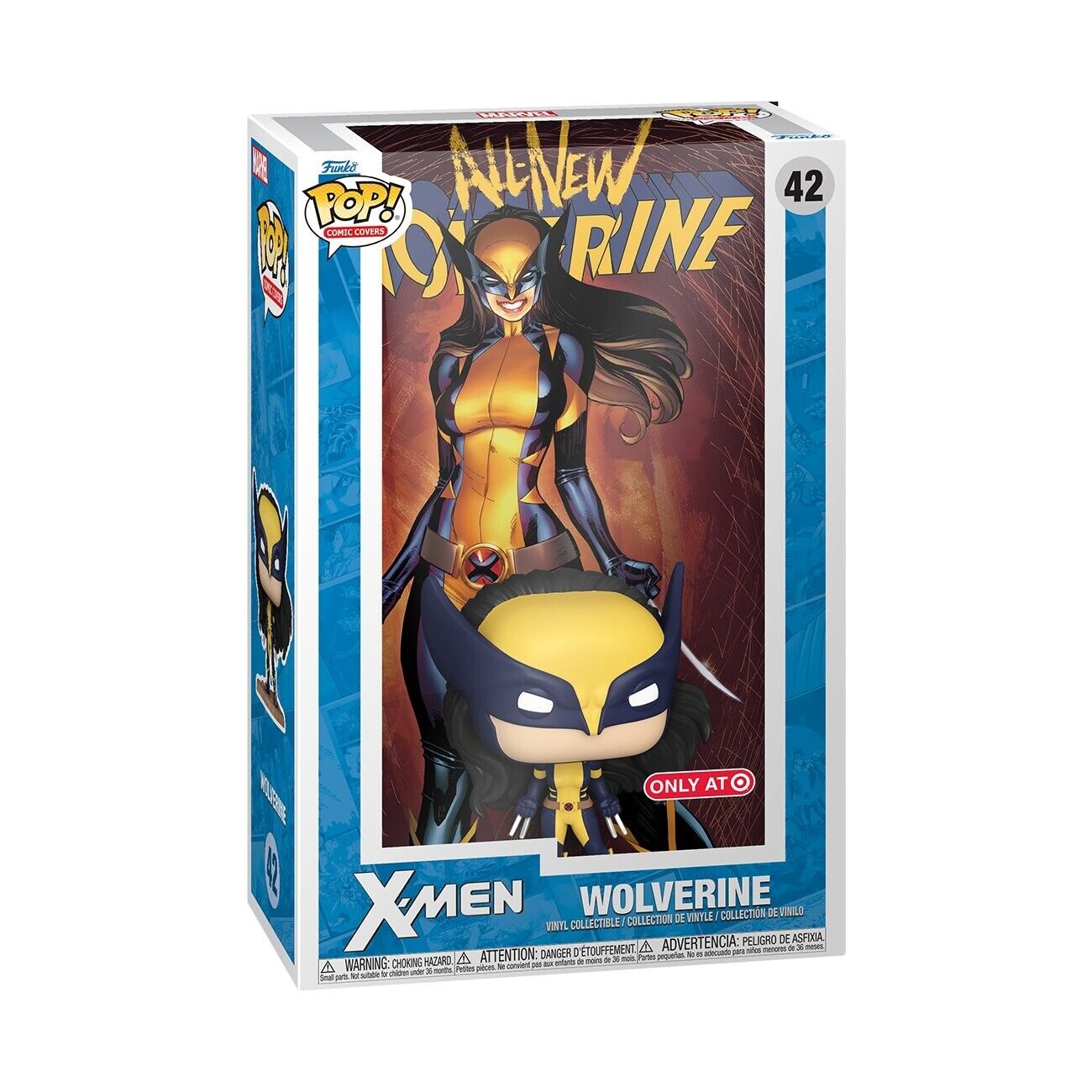 Funko Pop #42 Comic Covers with Case Marvel X-Men Wolverine Target Exclusive