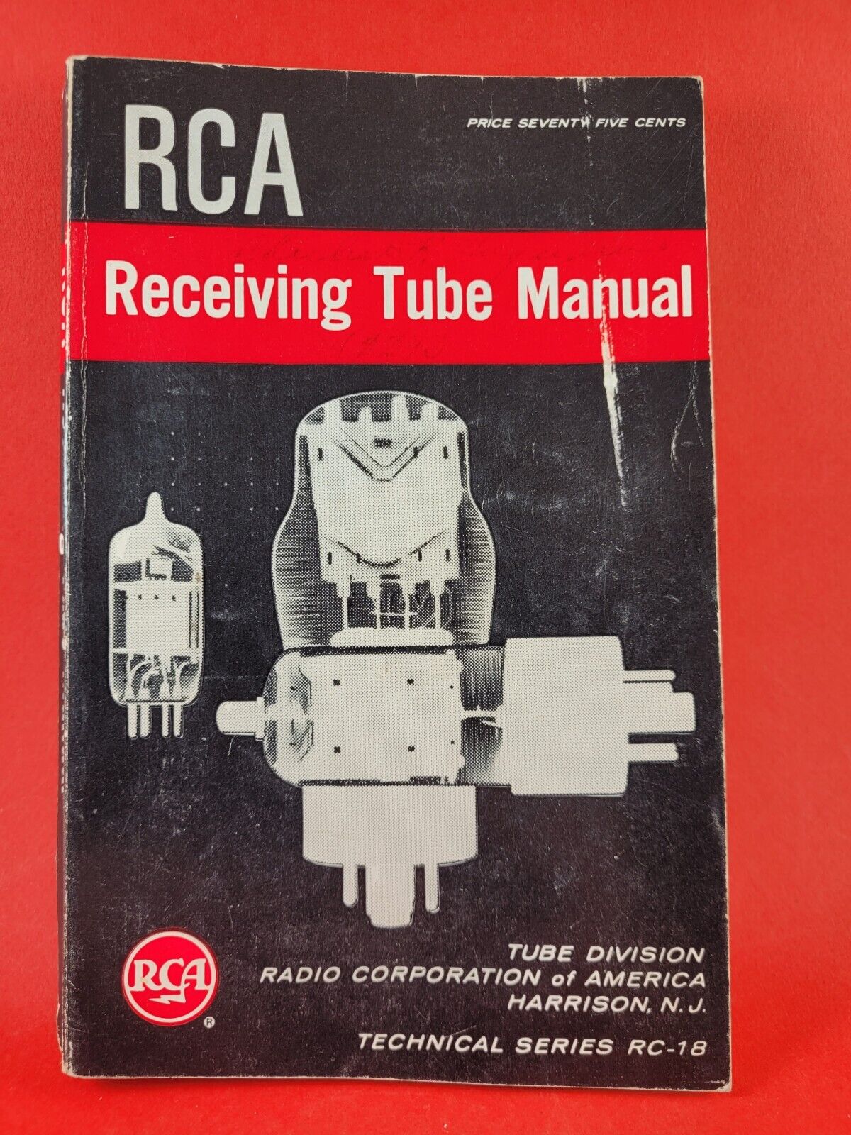 Vintage RCA Receiving Tube Manual: Technical Series RC-14 (1956 SC) Original....