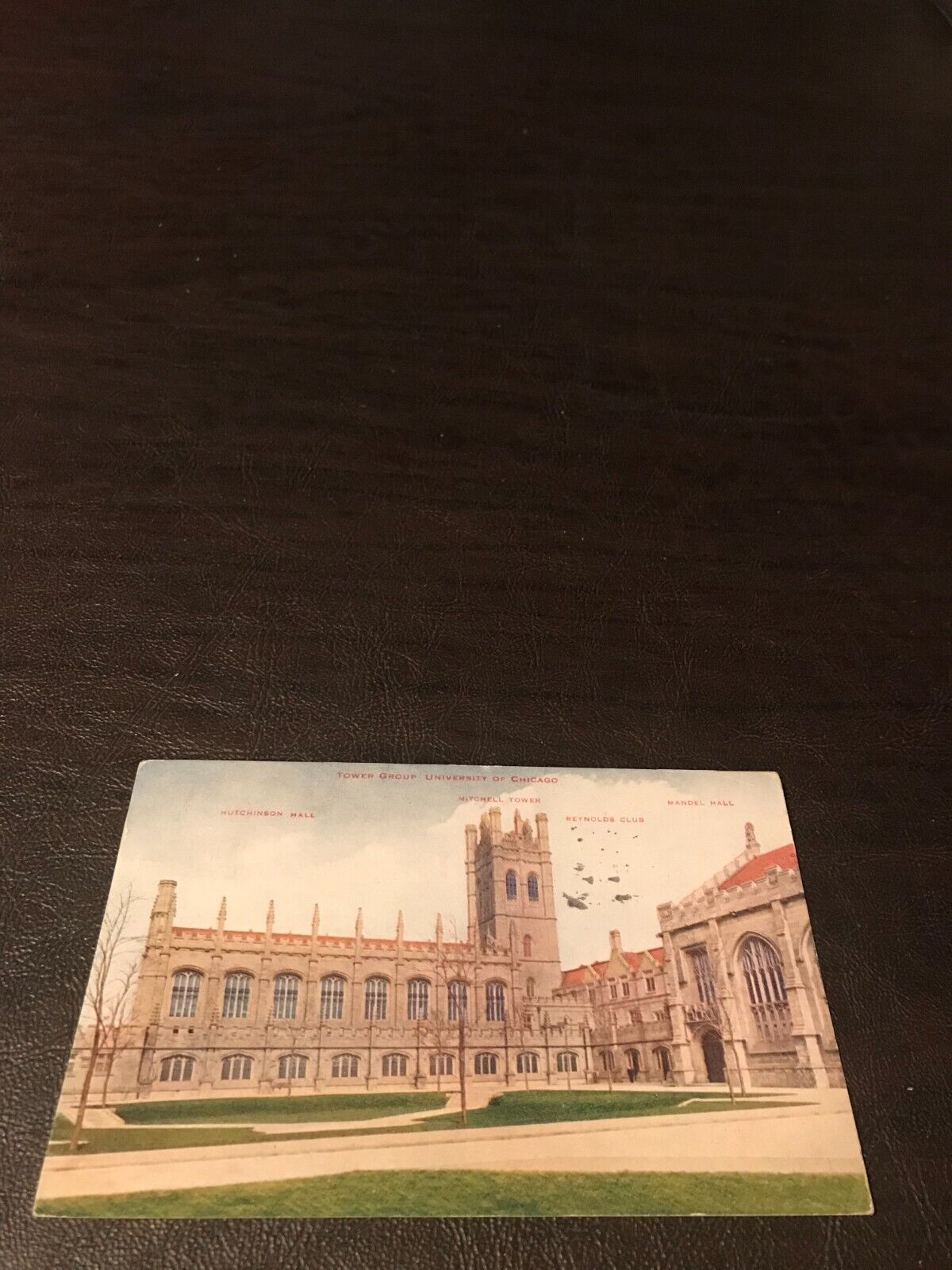 TOWER GROUP - UNIVERSITY OF CHICAGO - POSTED POSTCARD - 19??