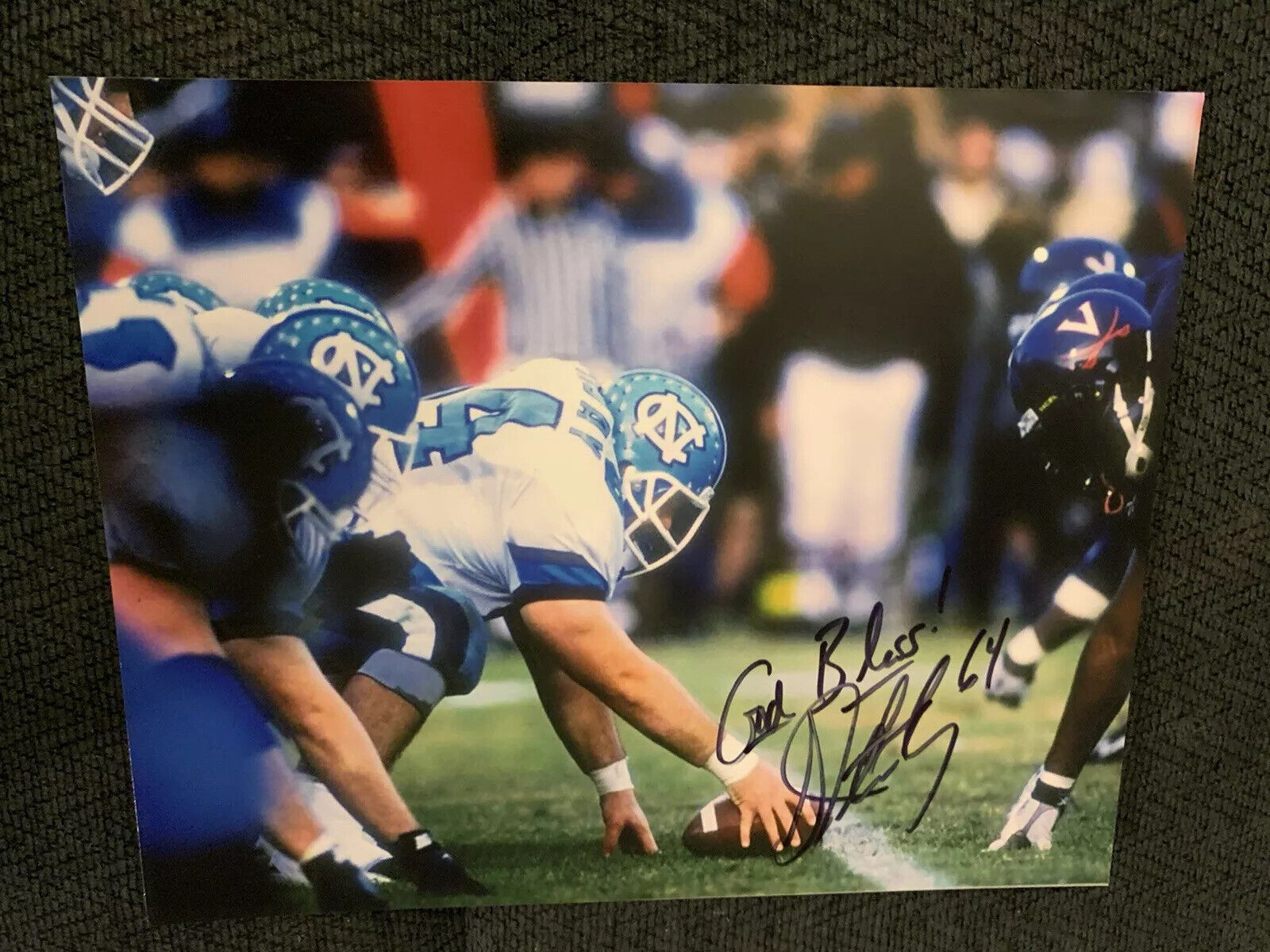Jeff Saturday Indianapolis Colts Signed 8 X 10 Photo Autographed UNC Packers