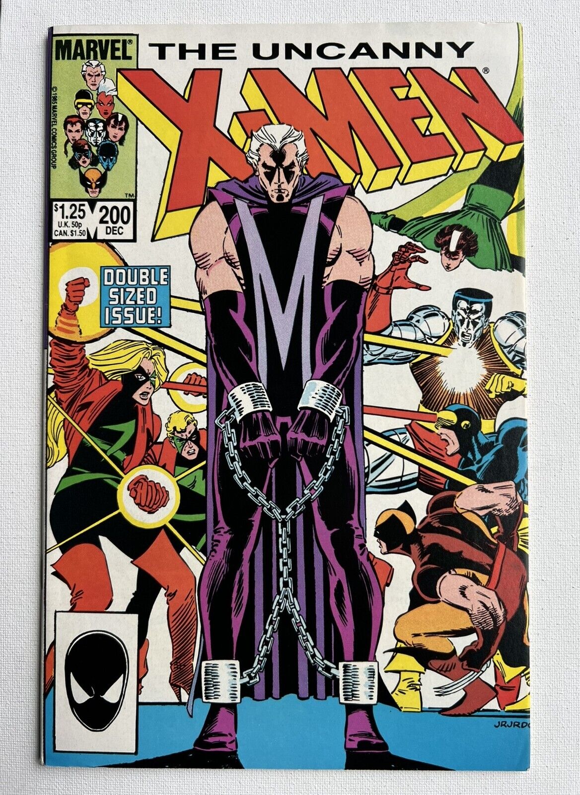 Uncanny X-Men 200 Marvel 1985 Trial Of Magneto First Fenris 1b SEE PICS