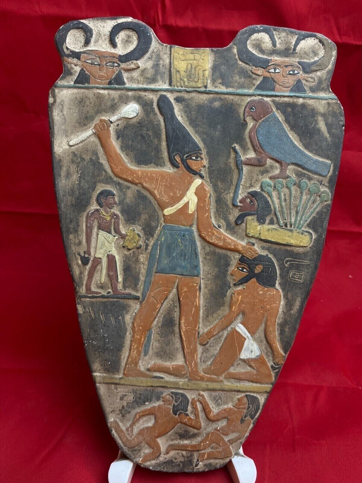 Ancient Egyptian Antiquities Rare Egyptian King Narmer Unique Palette Egypt BC
