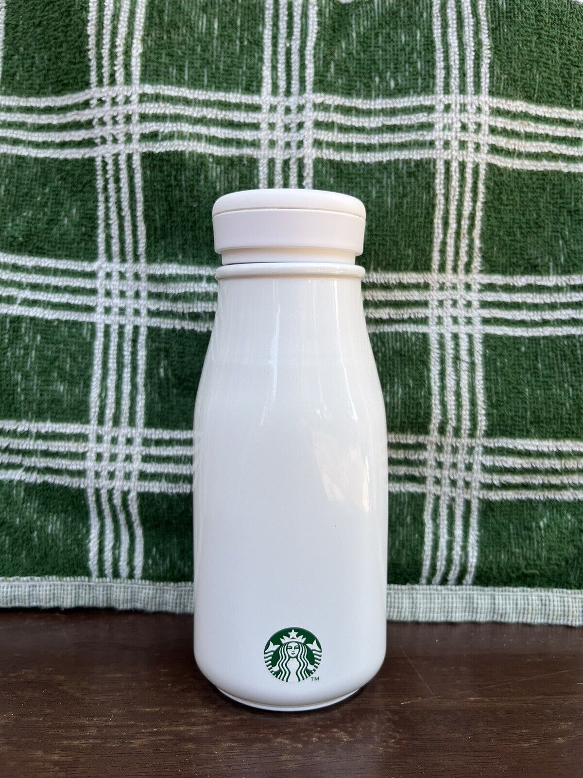 Genuine Starbucks Japanese milk / cream container 8 fl. oz / 237 ml.