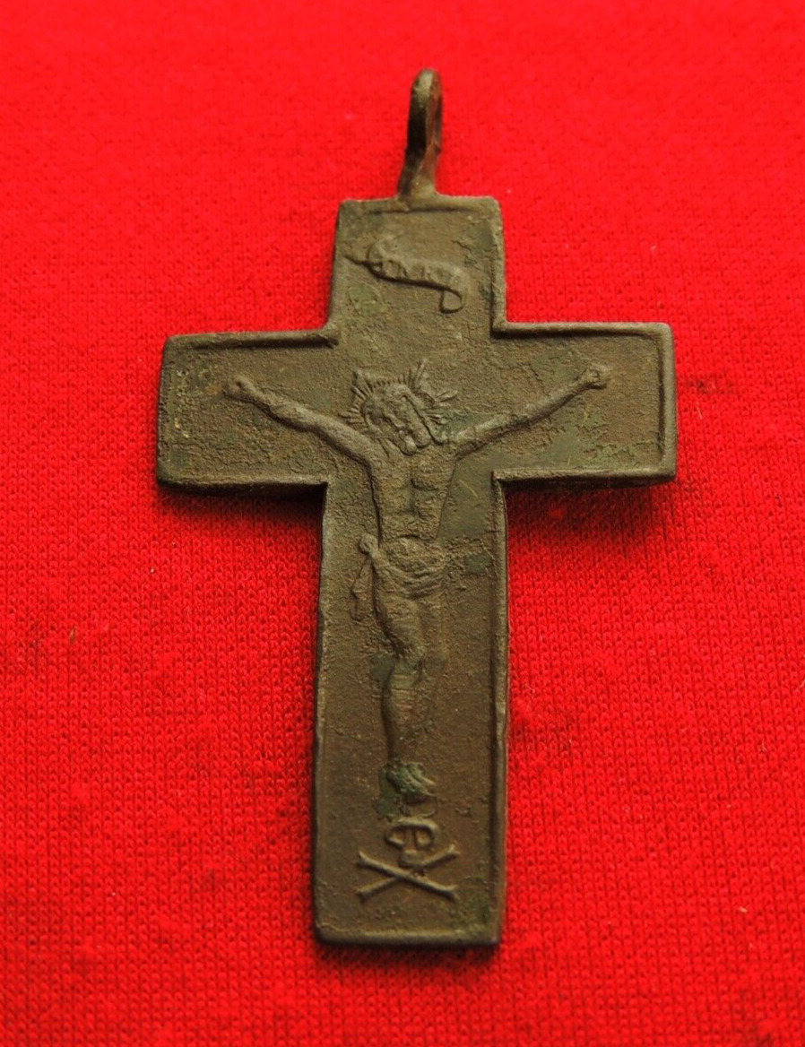 Old bronze cross