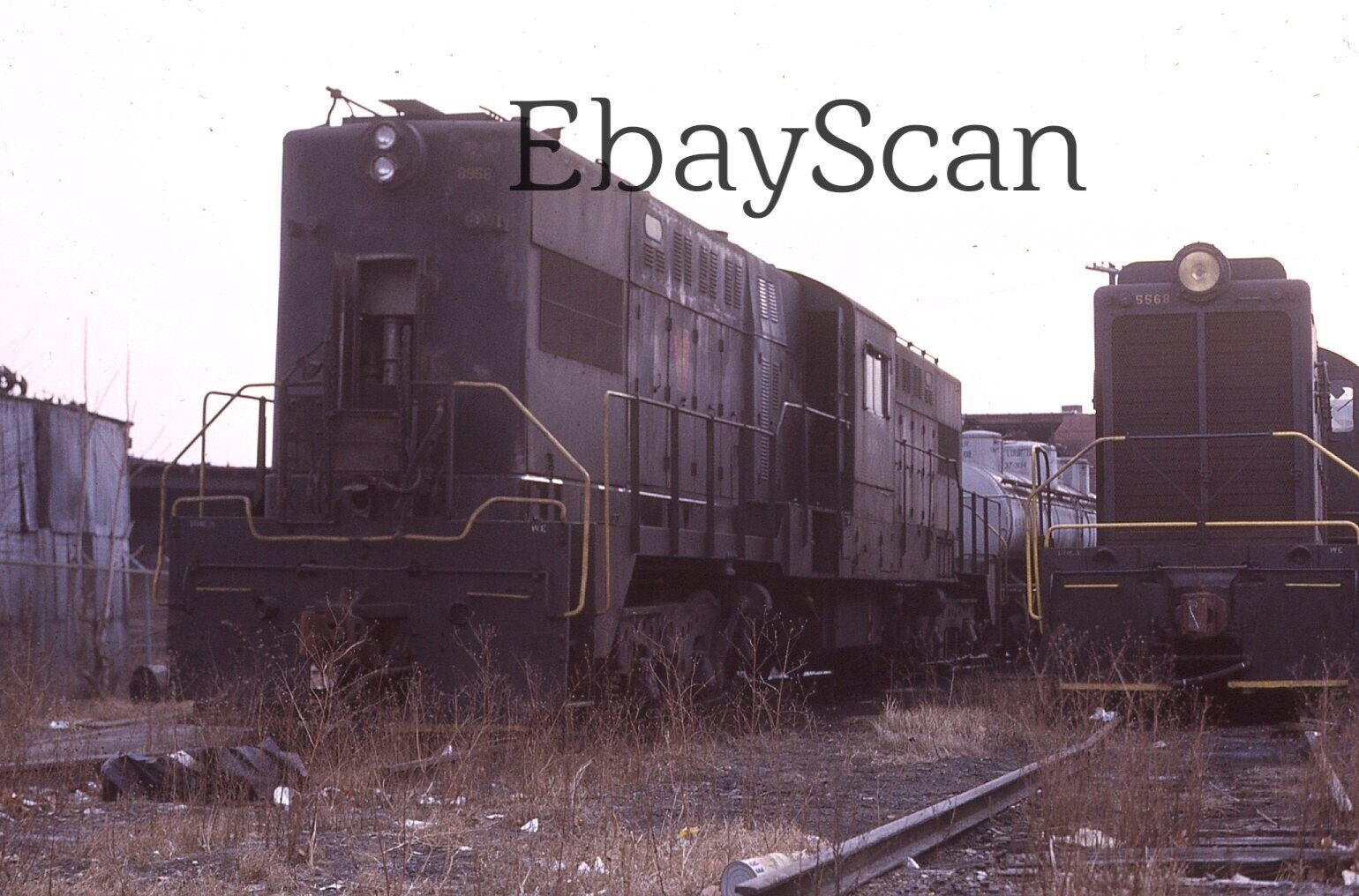 Original 35mm Kodachrome Slide PRR Pennsylvania Railroad Train 1966