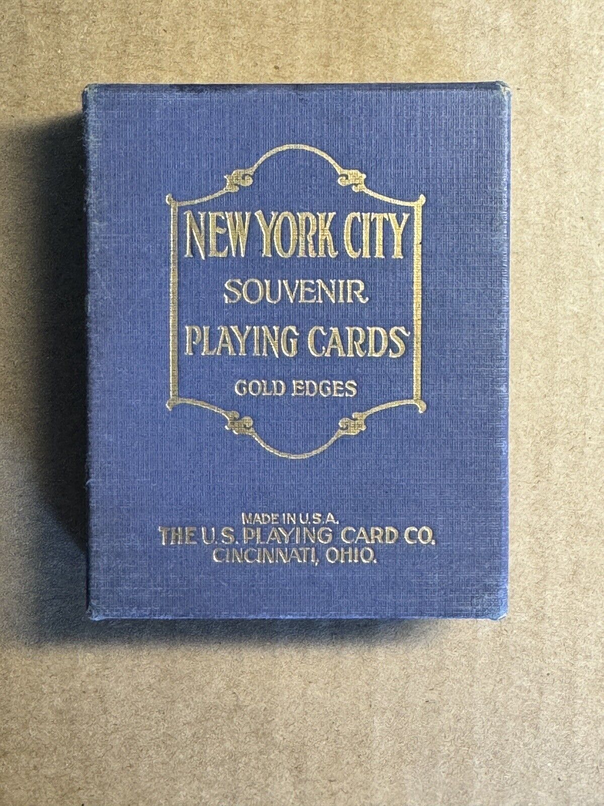 Antique NYC Souvenir Playing Cards In Box