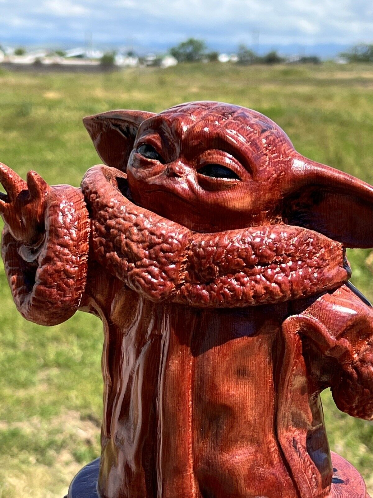 Star Wars Grogu Carving