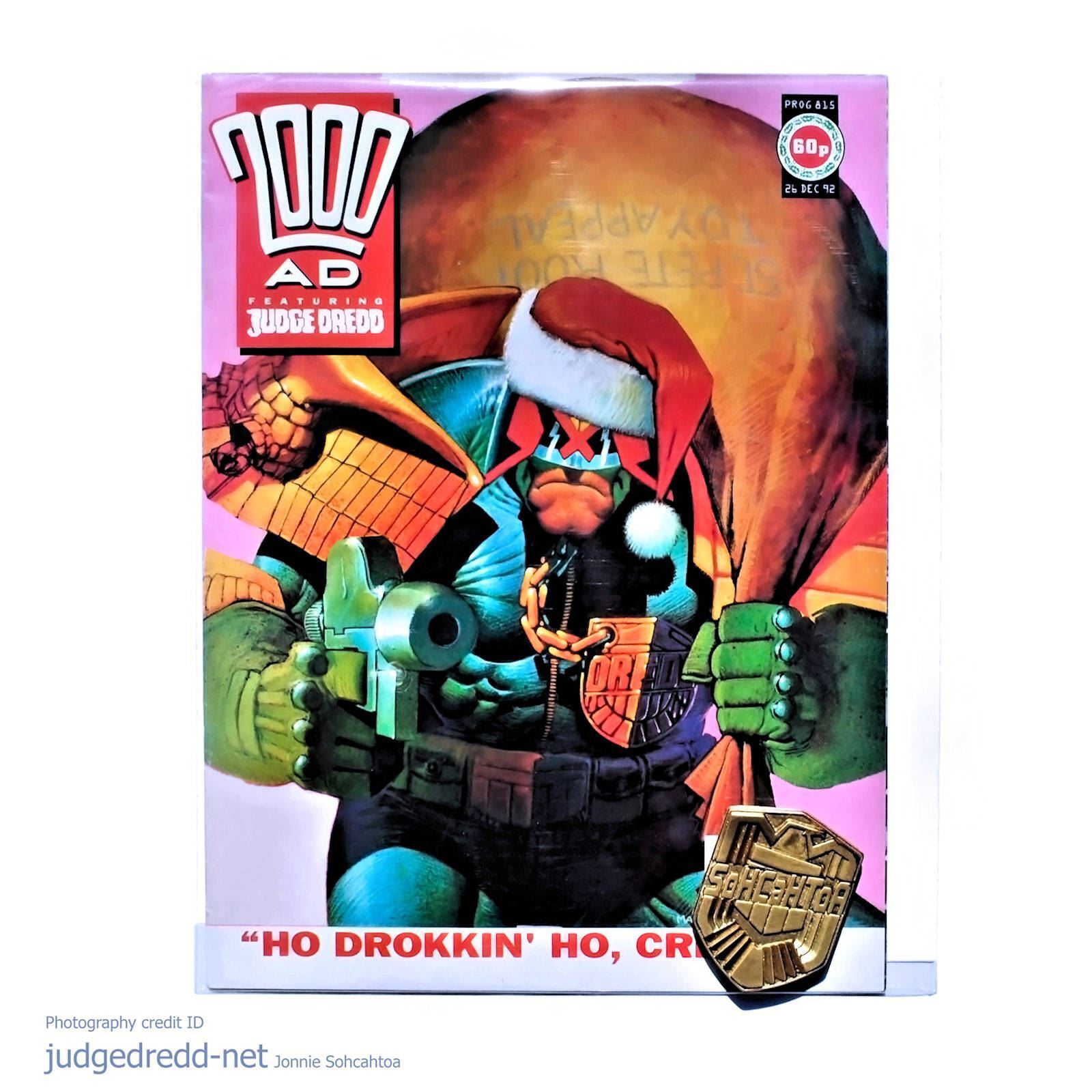 2000AD Prog 807-816 Finn Bk 2 Judge Dredd All 10 Christmas Comics 1992  **