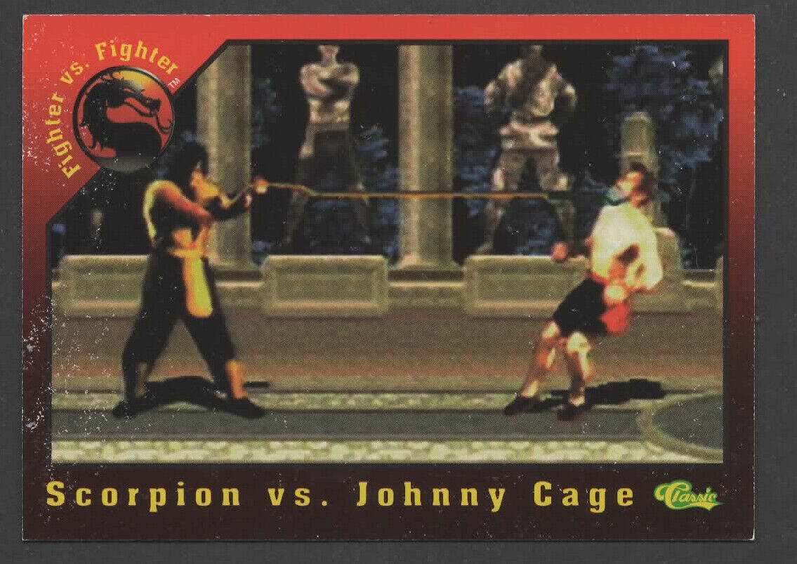3A4-16 1994 Classic Mortal Kombat Trading Card Video Game Midway Card NEW