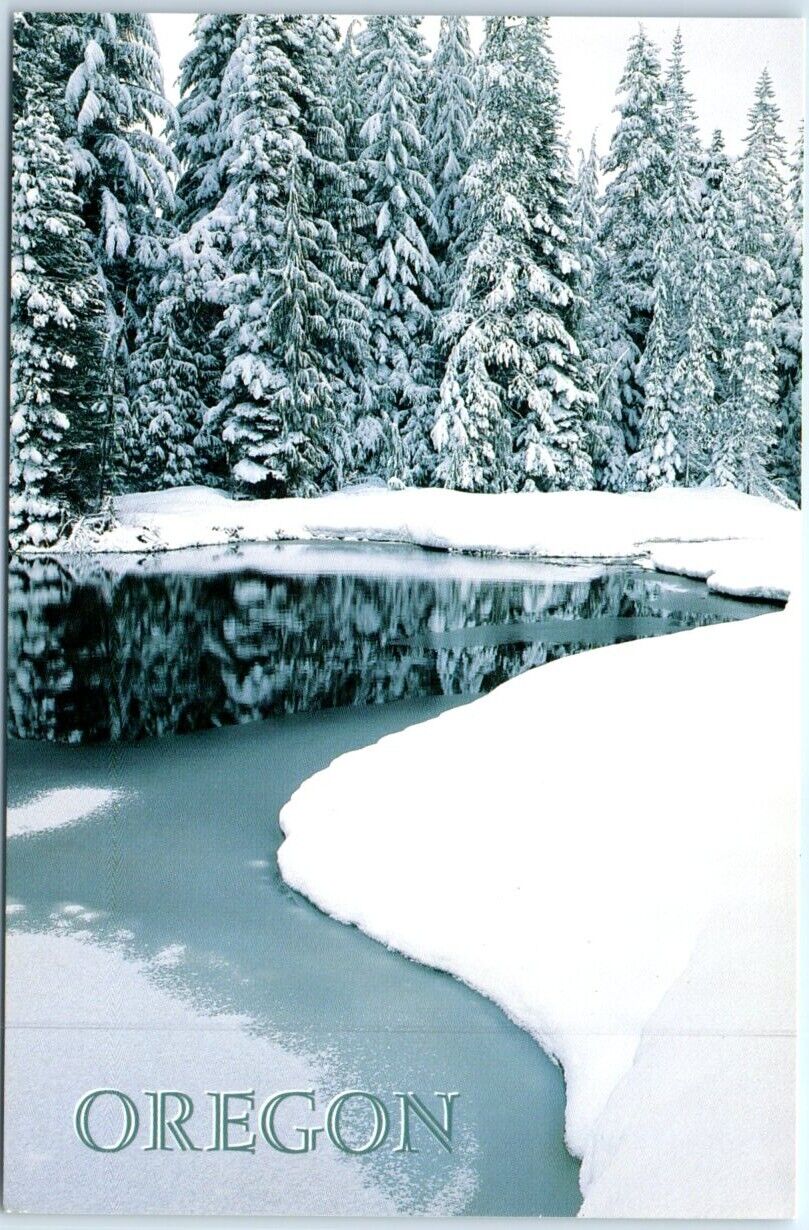 Postcard - Winter in Oregon, USA