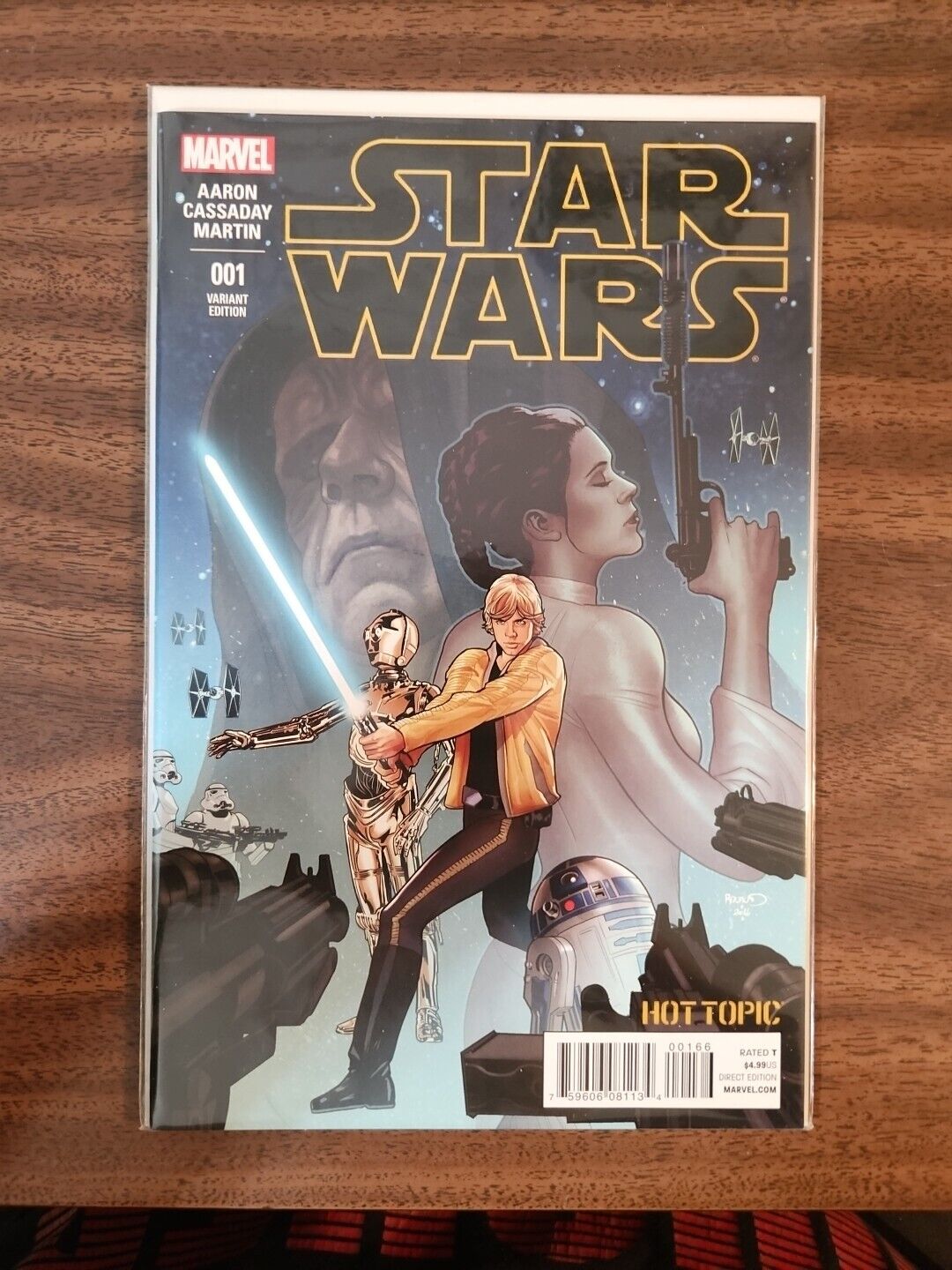 Star Wars #1 Marvel 2015 Hot Topic Recalled Issue