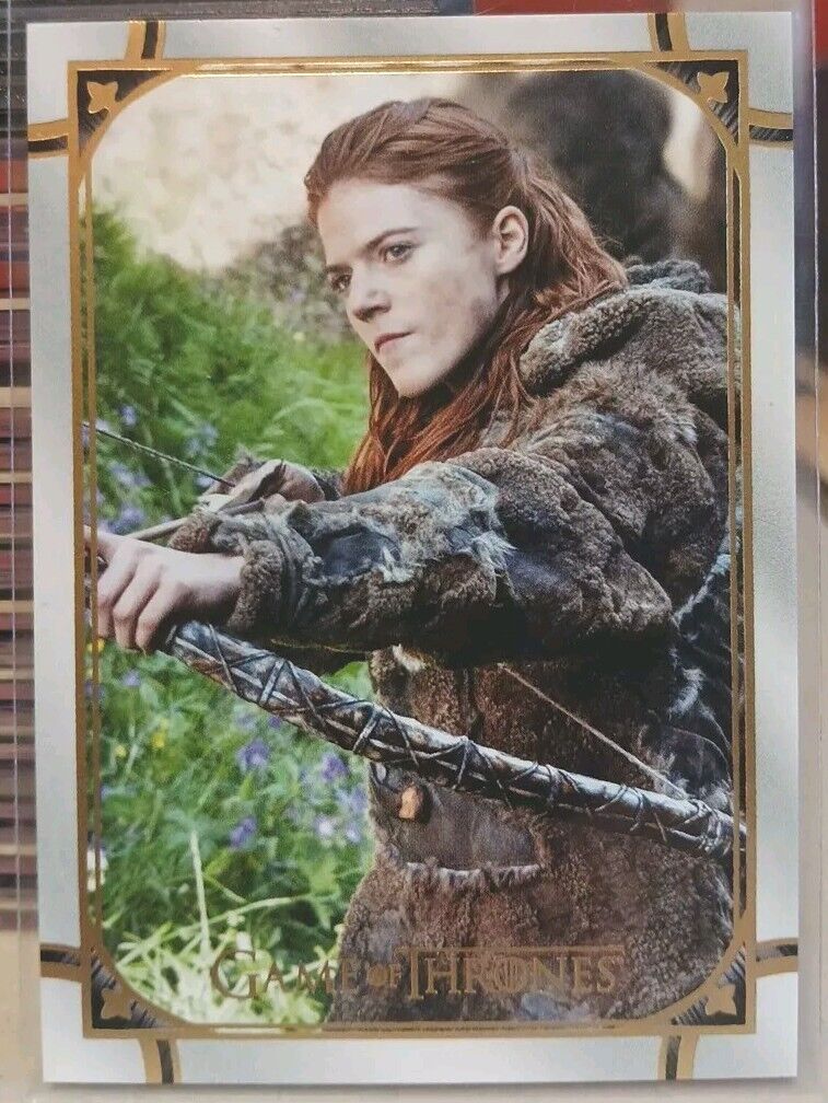 Game Of Thrones Iron Ann. Expansion Gold Parallel Card 213 Ygritte #32/50 2022 