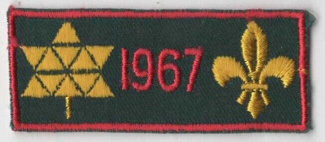 1967 Canadian Scouts RED Bdr. [INT290]