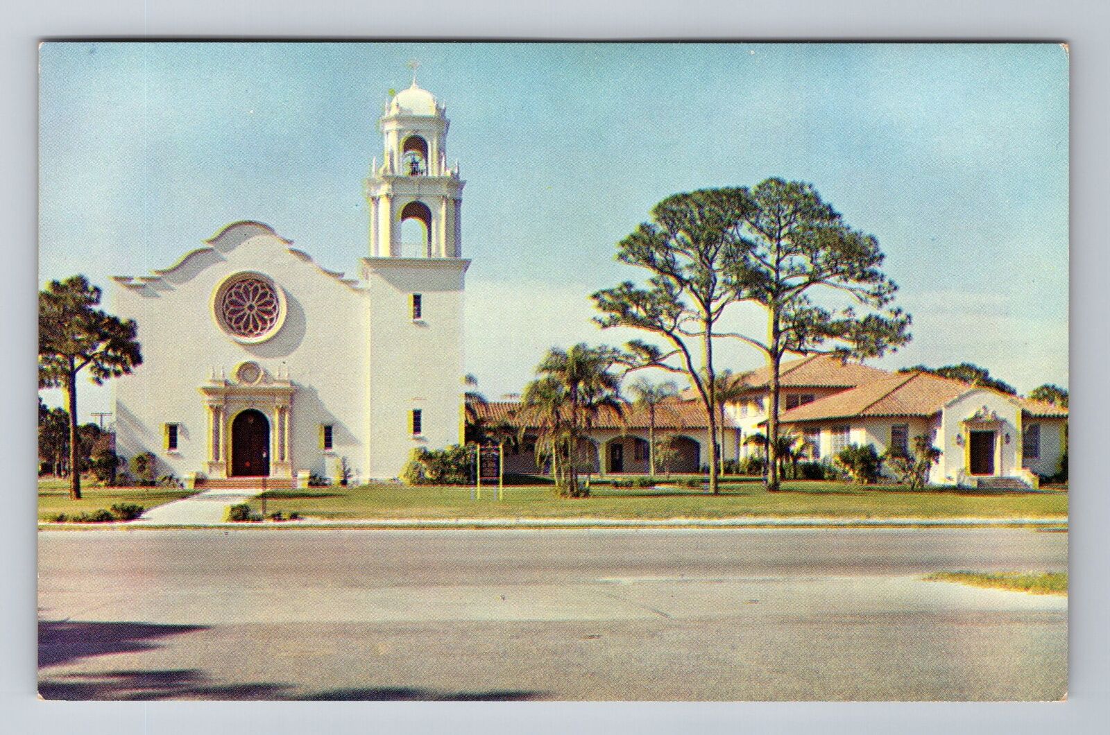Bradenton FL-Florida, Christ Episcopal Church, Religion, Vintage Postcard