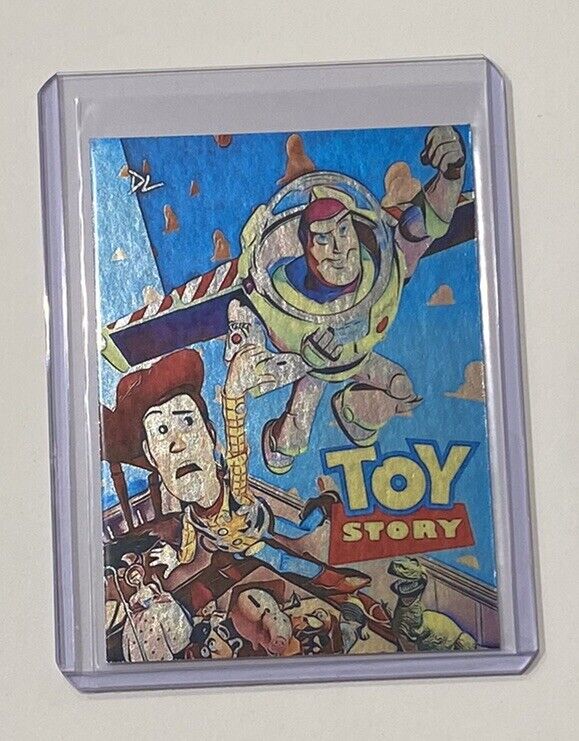 Toy Story Platinum Plated Limited Artist Signed “Pixar Classic” Trading Card 1/1