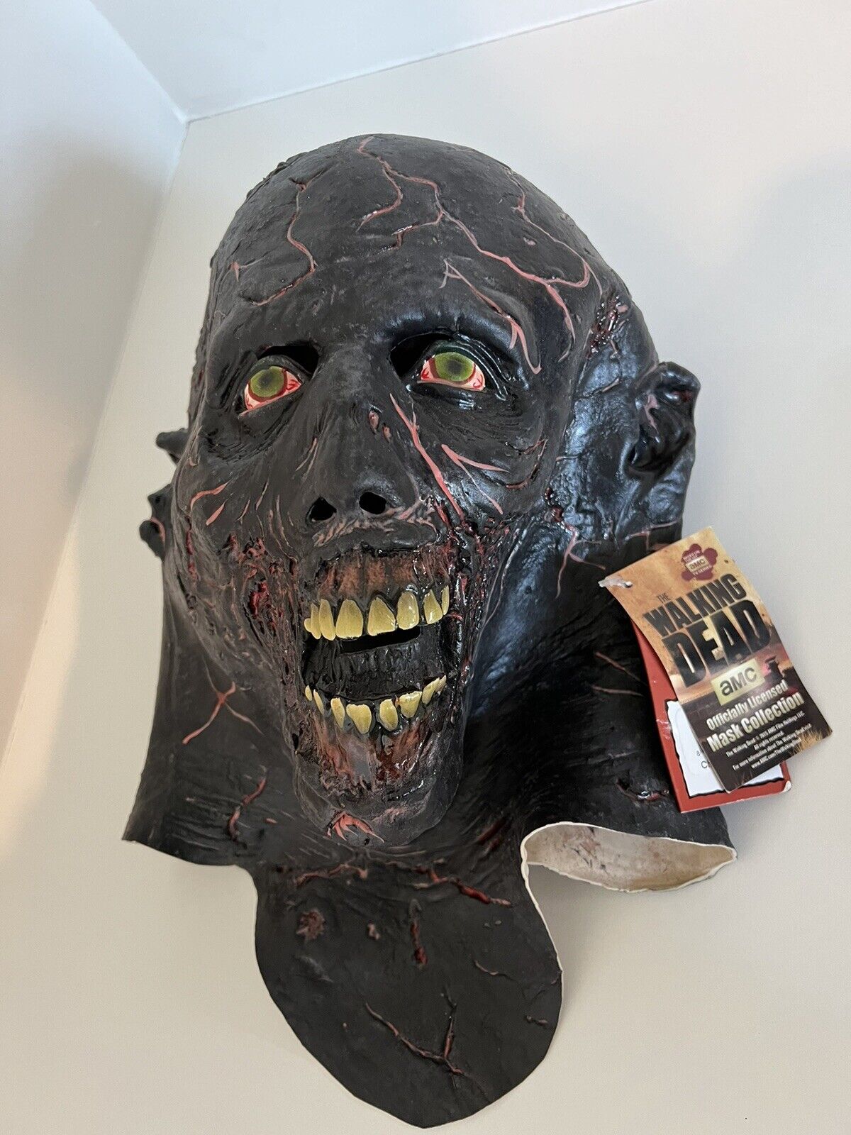 The Walking Dead Official Charred Walker Mask by Trick or Treat Studios NEW