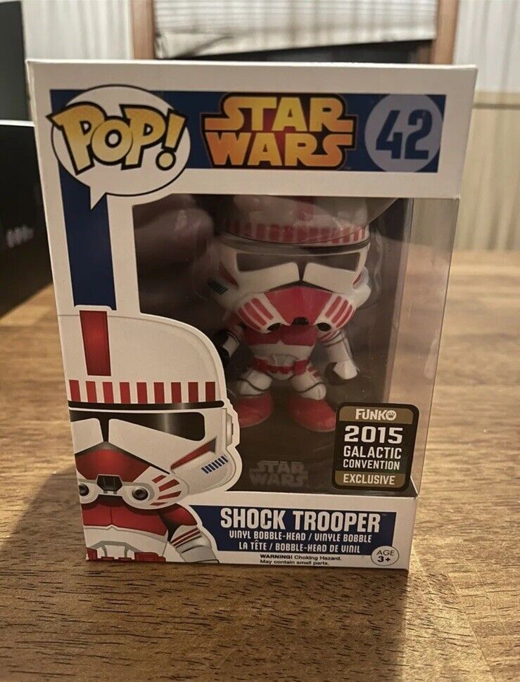 Funko Pop Vinyl: Star Wars - Shock Trooper - 2015 Galactic Convention Exclusive