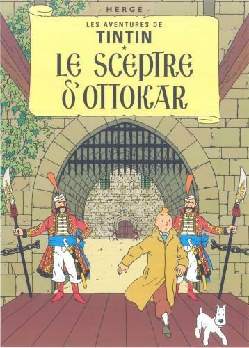 Tintin Book Poster: Le Sceptre O`Ottokar (King Ottokar\'s Scepter)