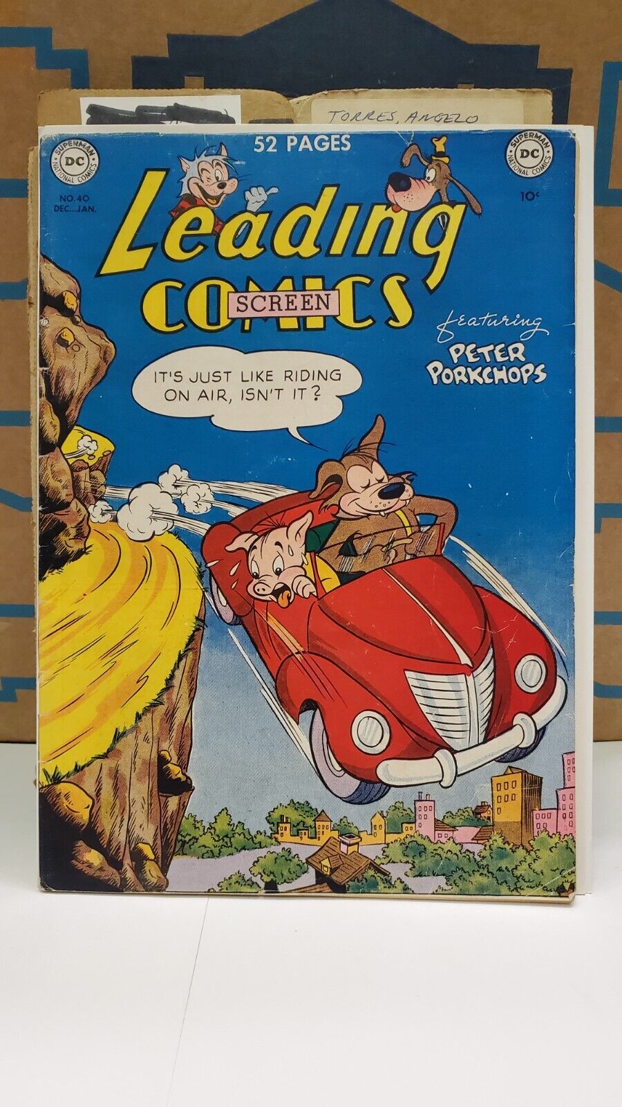 Leading Comics #40; DC; 1949; Fine+; comic book; D Hammett \