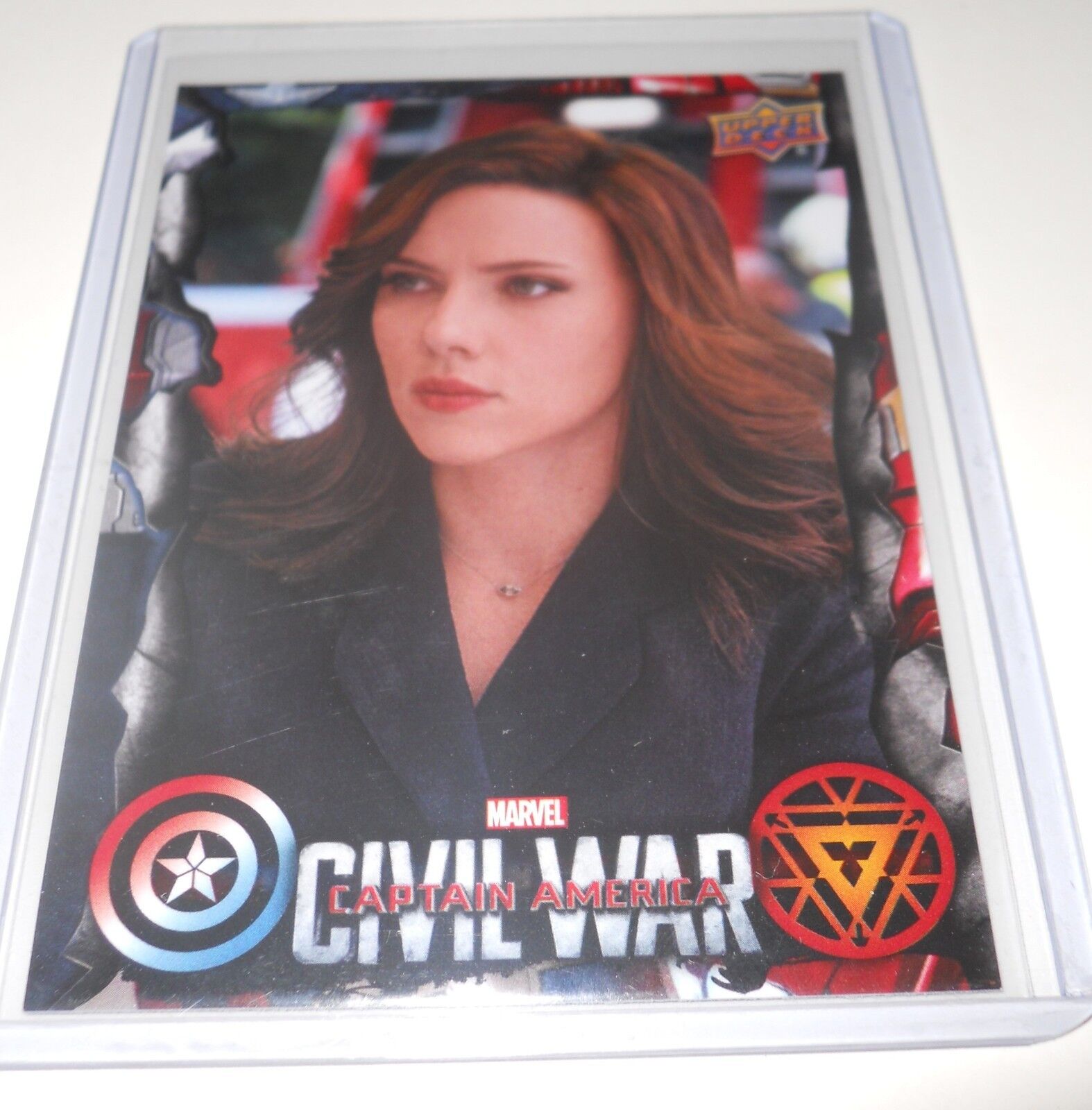 Marvel Captain America Civil War Trading Card Black Widow Scarlett Johansson #41