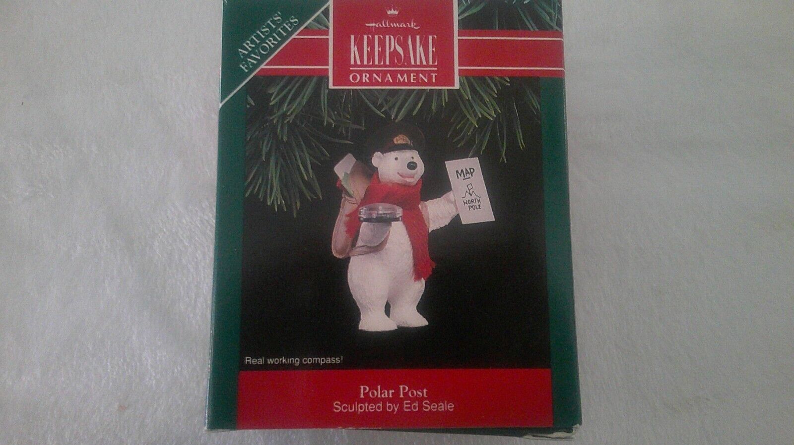 Hallmark Keepsake Christmas Ornament POLAR POST 1992