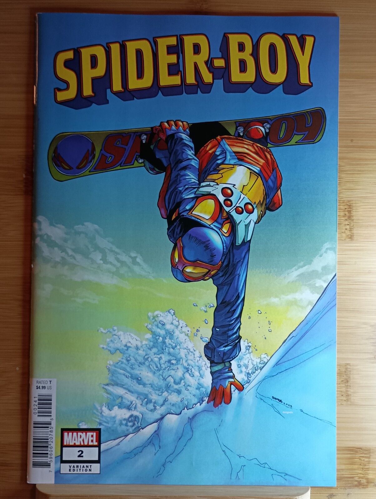2024 Marvel Comics Spider-Boy 2 Humberto Ramos Ski Chalet Cover Variant FREE SHP