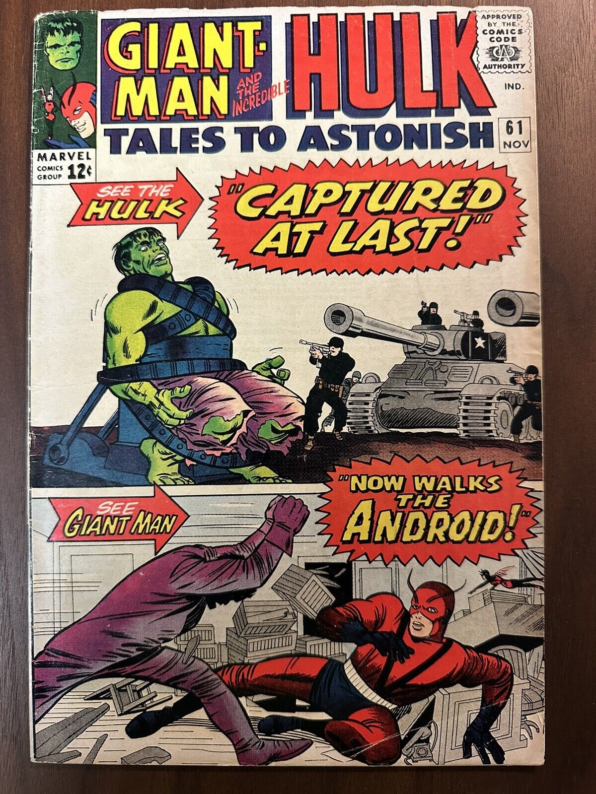 Tales to Astonish #61 VG- 1st App. Of Major Glenn Talbot (Marvel 1964)