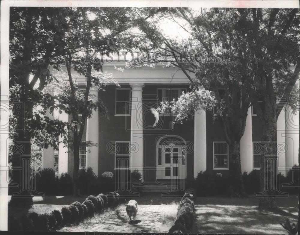 1955 Press Photo Alabama-Belle Mina, historic home in Decatur. - abna10169