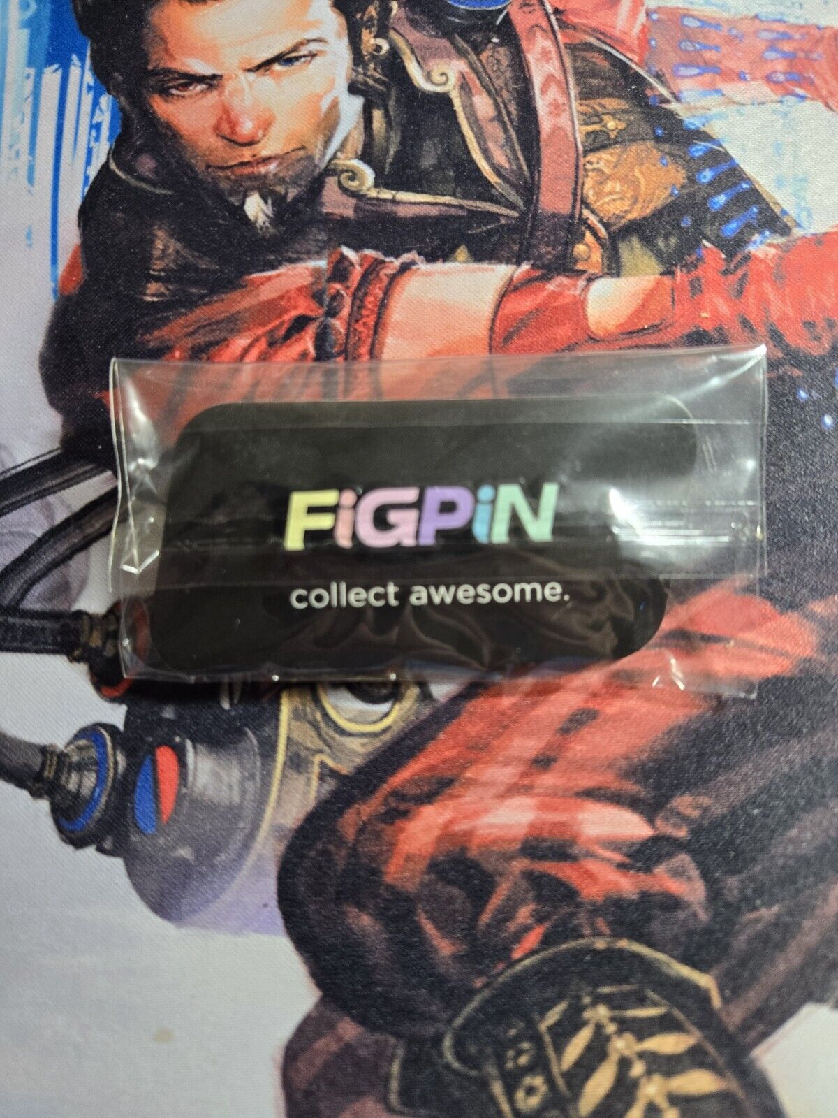 Figpin Logo Pin Pastel Rainbow and Black L28 Unlocked