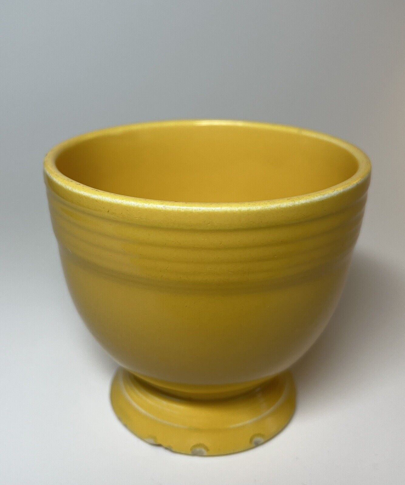 Vintage Fiesta Fiestaware Egg Cup Yellow