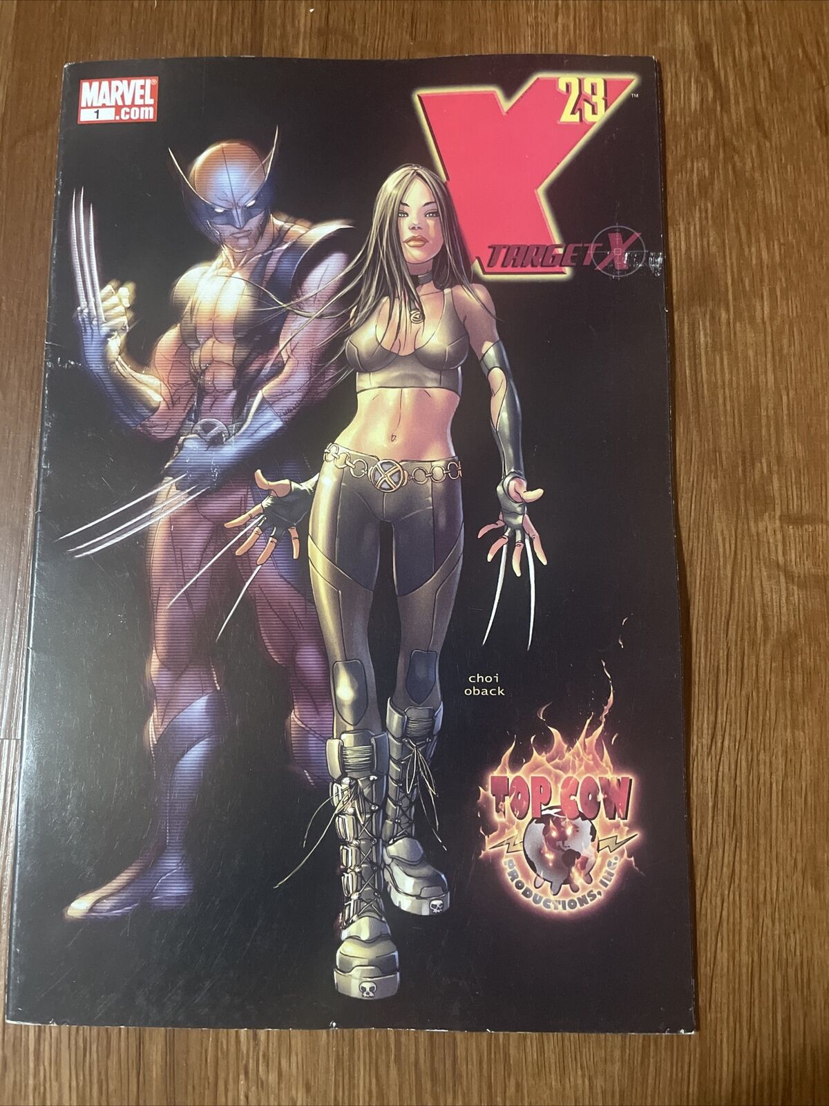 X-23 TARGET X #1 Mike Choi Top Cow Exclusive Variant Marvel Comics 2007 F to VF