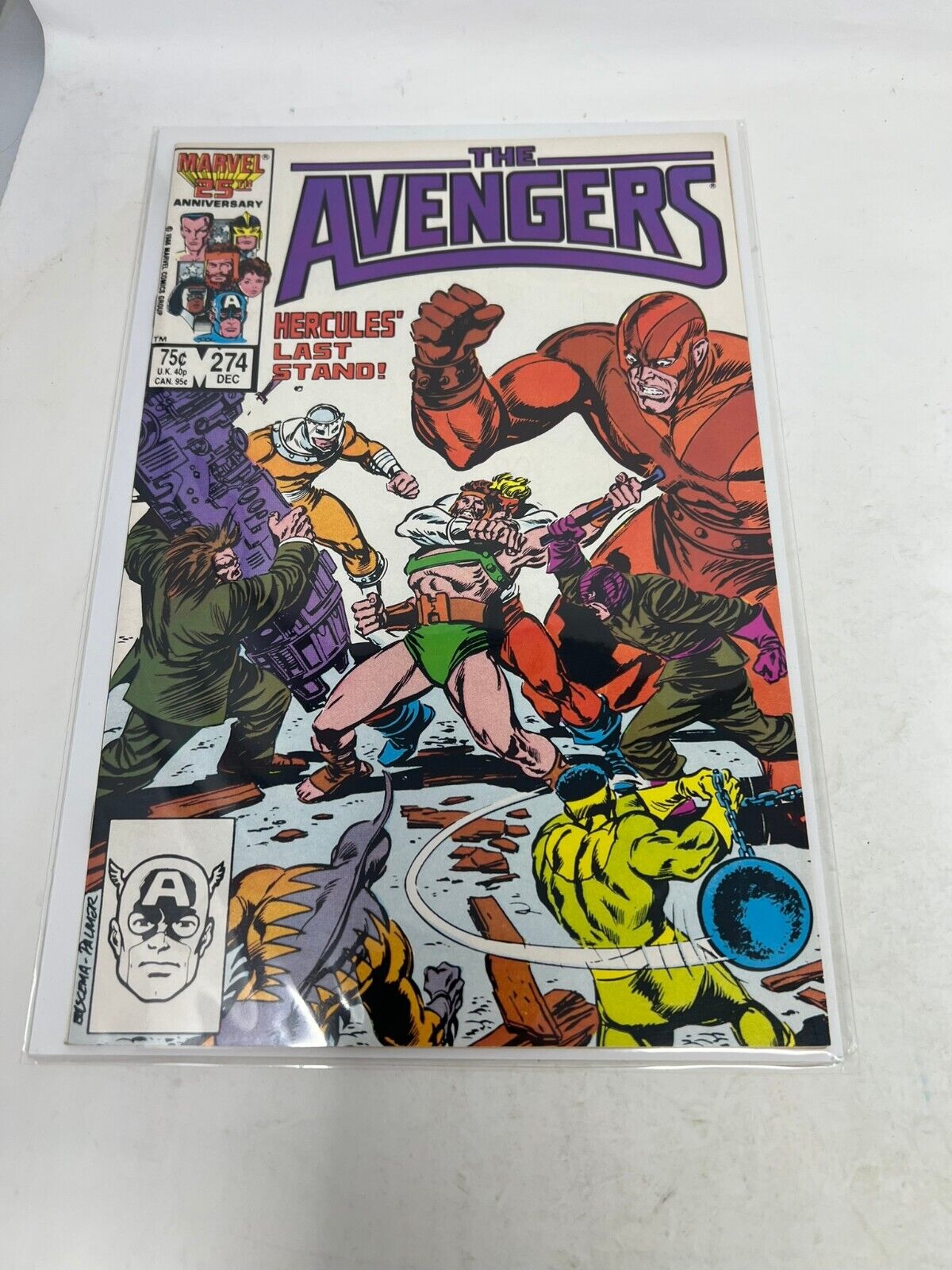 The Avengers #274 Dec. 1986 Marvel Comics