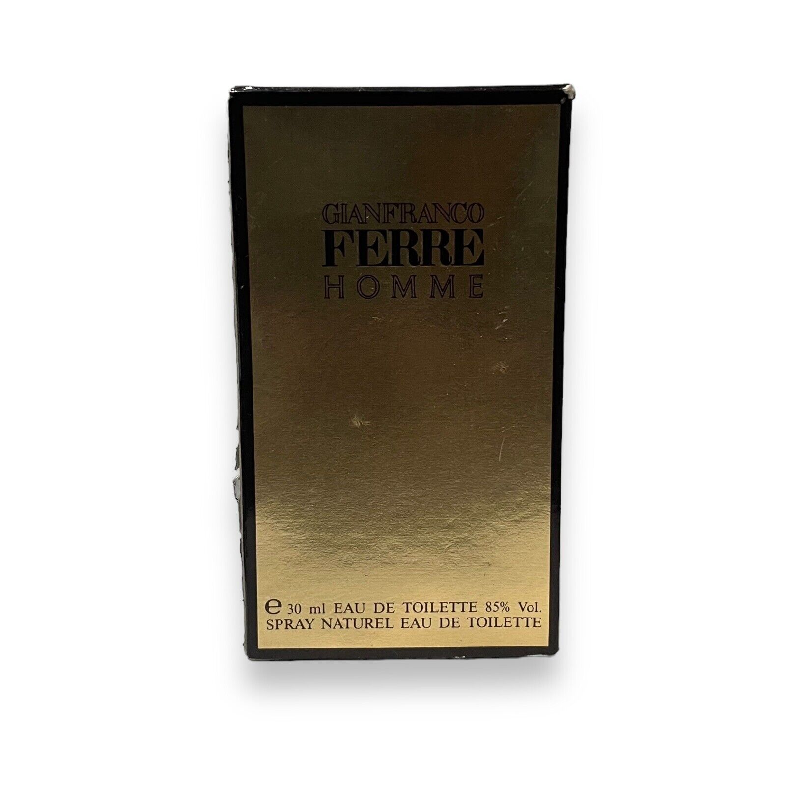 Gianfranco Ferre for Men Homme Vintage Eau De Toilette cologne 30ml 1oz (Used)