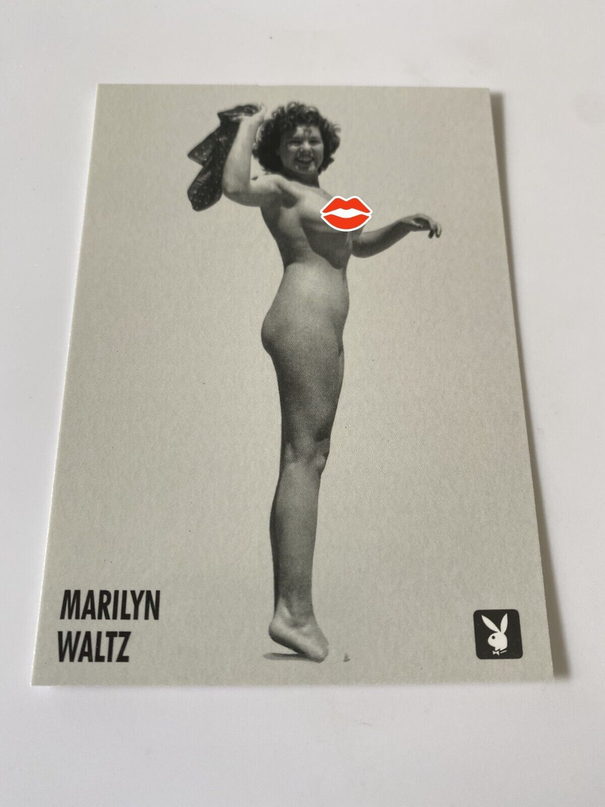 1995 Playboy Centerfold Collector Card April 1954 #2 Marilyn Waltz