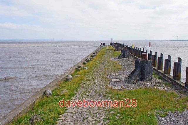 PHOTO  PORTISHEAD PIER PORTISHEAD SOMERSET THE PIER THESE DAYS IS RESTRICTED TO