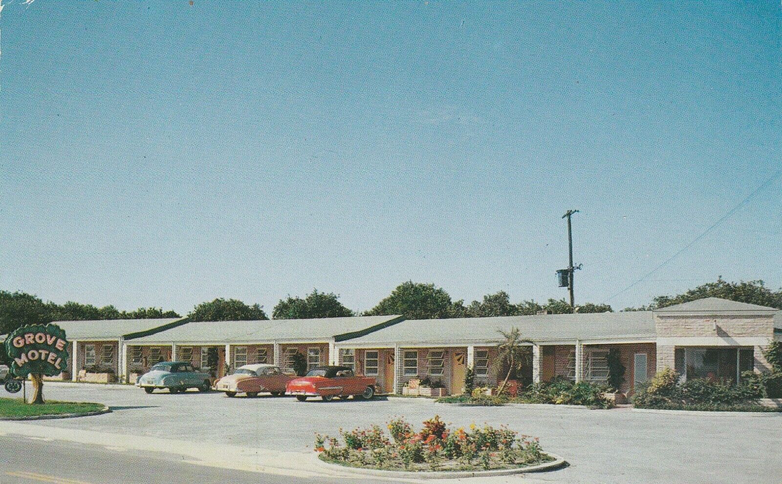 Lake Wales, Fla., FLORIDA, Grove Motel, Junction Fla 60 & 17