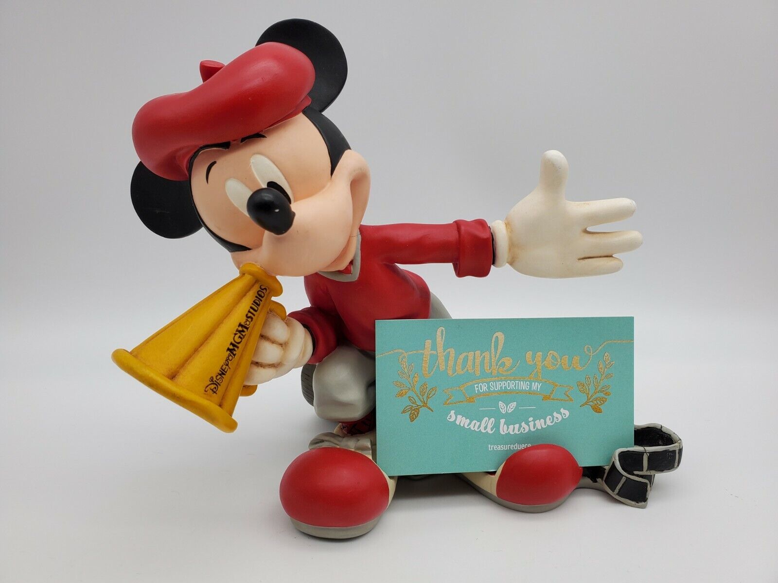 Vintage Disney MGM Studios Director Mickey Mouse Collectible 6-1/2\