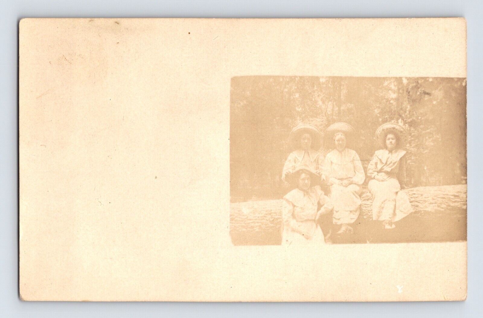 Postcard RPPC Colorado Lyons CO Portrait Four Women Sisters 1910s Unposted AZO
