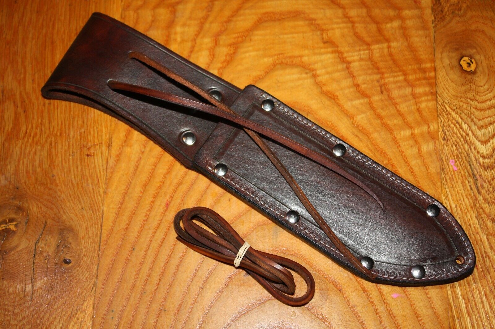 AWESOME Custom THICK Leather { UNIVERSAL}  Knife Sheath-USA