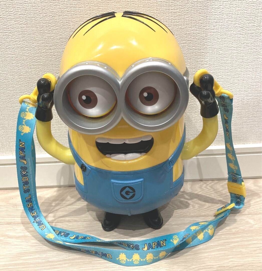 USJ Minions Popcorn Bucket MINION BOB  Universal Studios Japan Limited Edition