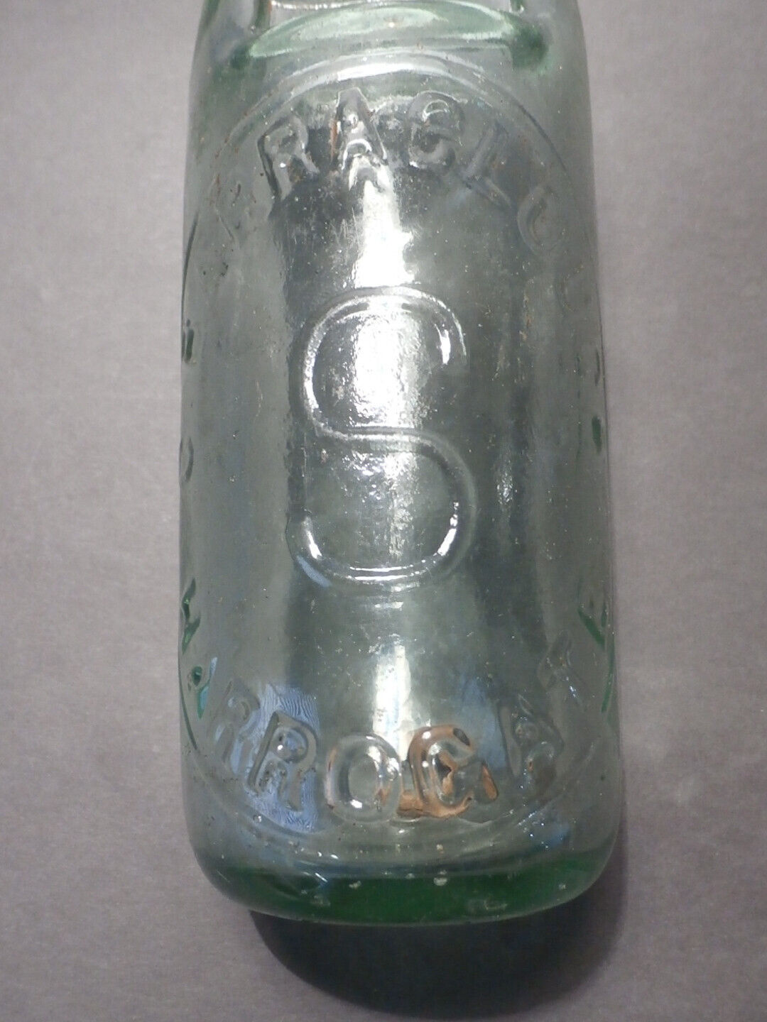 Antique 'C Barraclogh' - Harrogate Codd Bottle