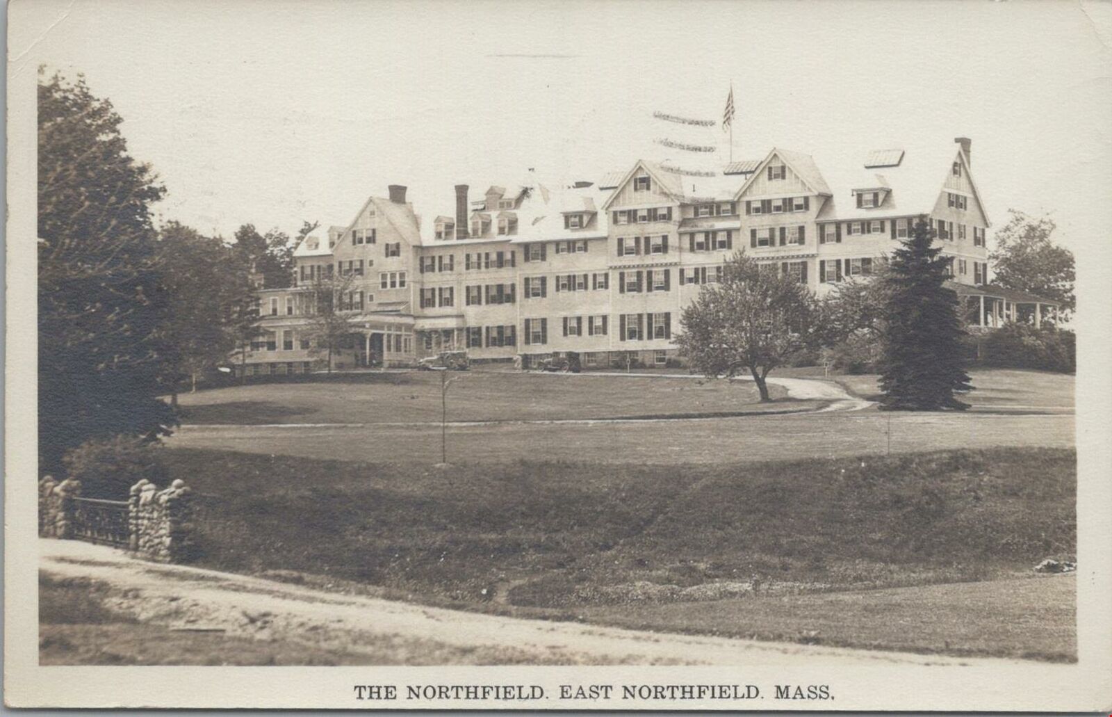 RPPC Postcard The Northfield East Northfield MA 1951