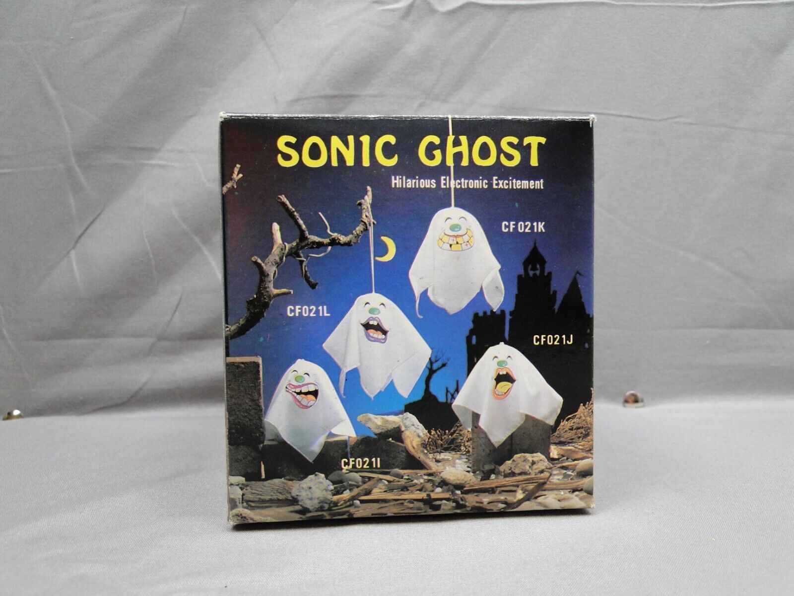 Vintage Sonic Control Electronic Gifts Halloween Shaker Pumpkin
