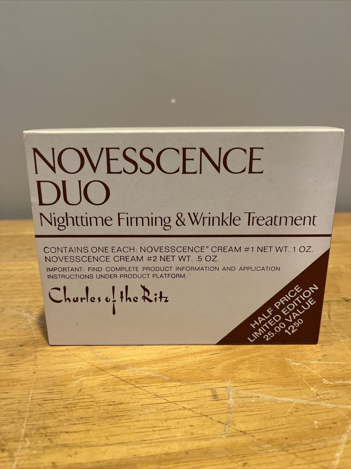 Charles of the Ritz Novesscence Duo Nighttime Firming Wrinkle Treatment