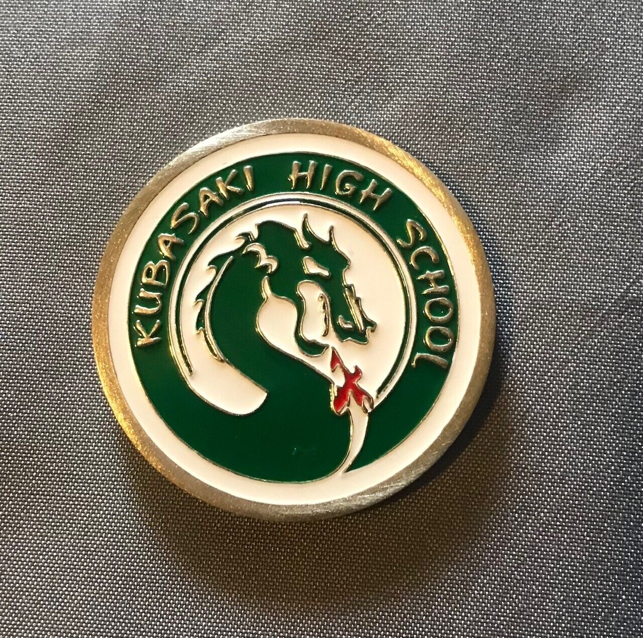 Kubasaki High School Challenge Coin