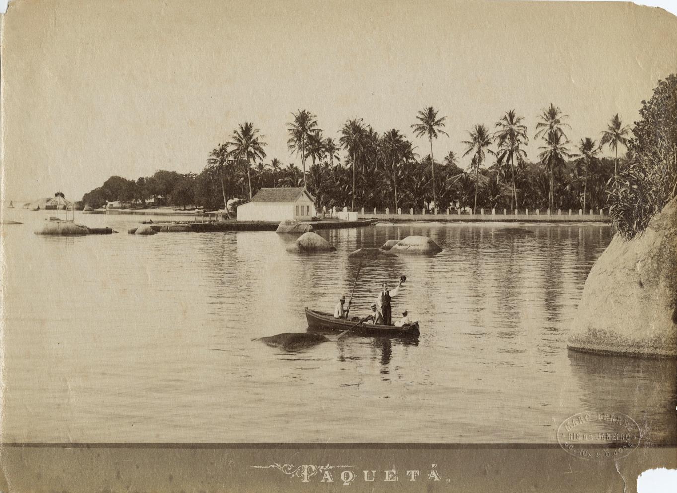 c. 1880\'s Paqueta, Rio de Janiero Photo by Marc Ferrez