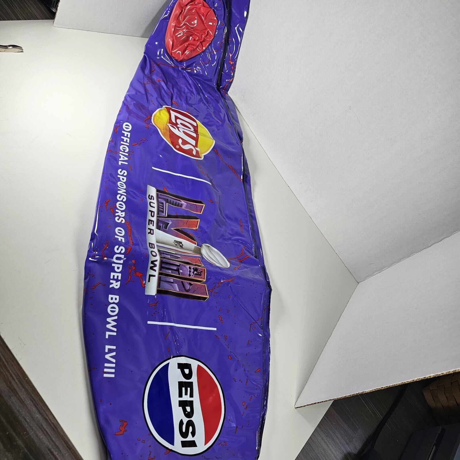 Lays Pepsi Super Bowl 58 Inflatable Blimp 38 In Long New
