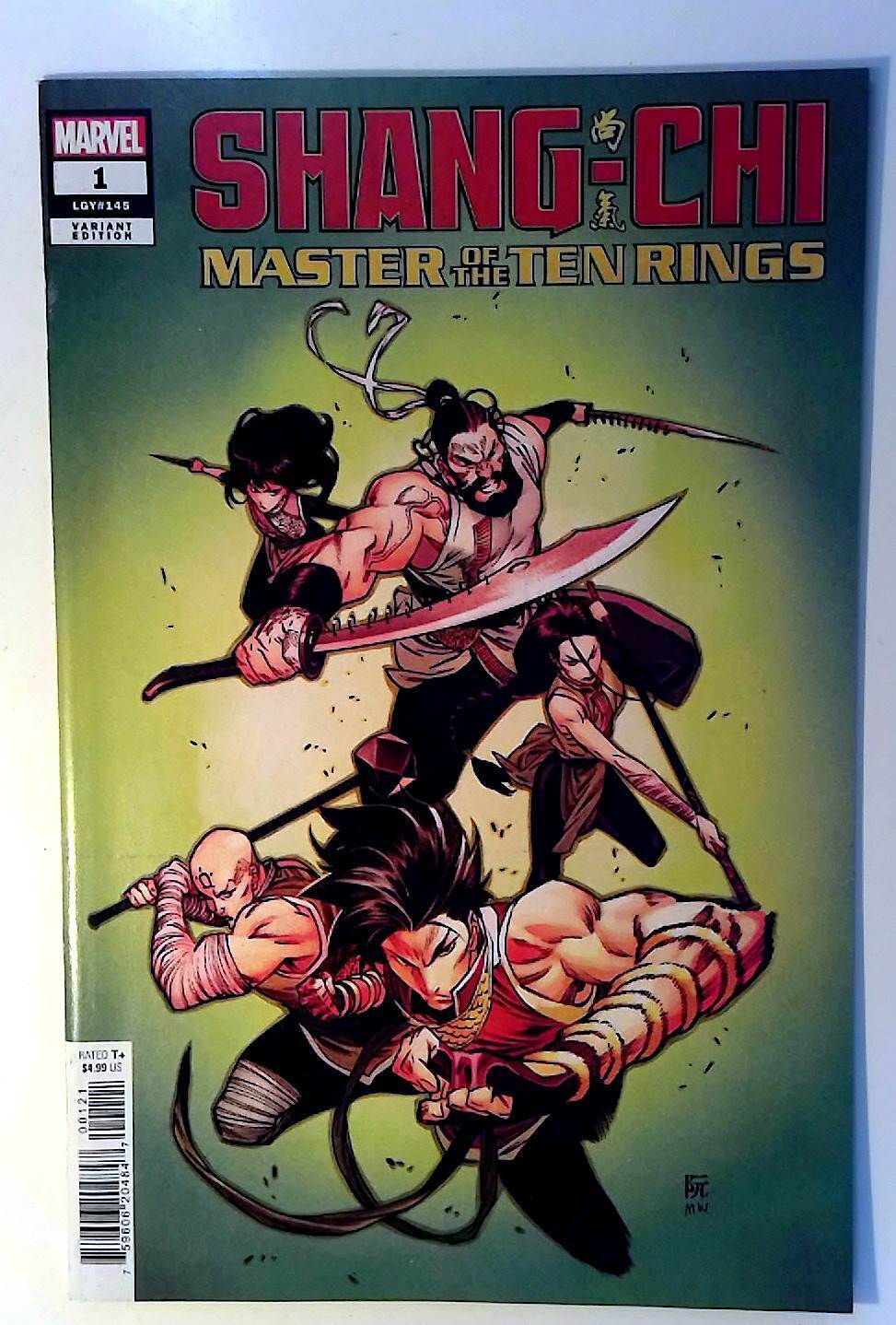 Shang-Chi: Master of the Ten Rings #1b Marvel (2023) Variant Comic Book