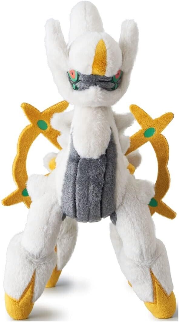 TAKARA TOMY Pokemon Get Plush Doll Arceus 28cm Stuffed Toy w/ Tracking NEW